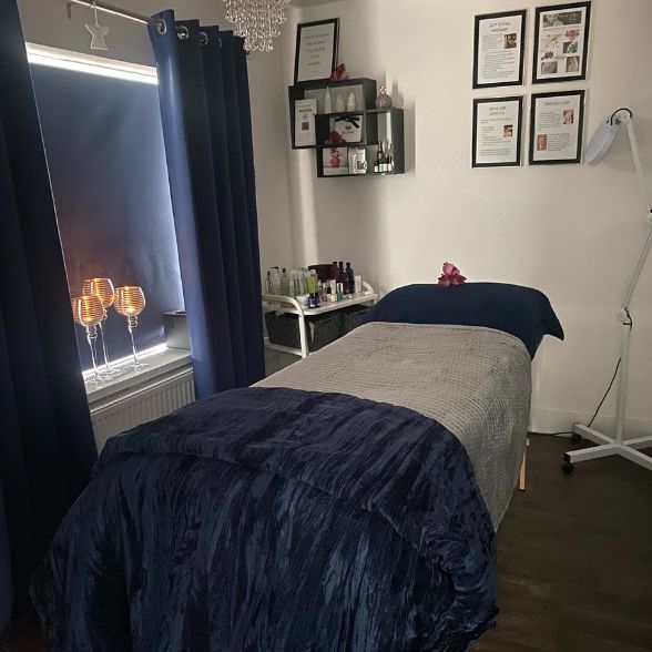 Bliss Therapy Frodsham treatment room Therapy room Bliss Therapy Frodsham
